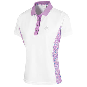 Island Green Golf Ladies Panelled Polo Shirt - IGLTS2239