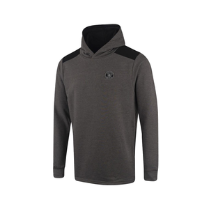 Island Green Mens Performance Hoodie - IGSWT2130 - Black/Charcoal