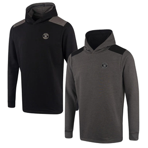 Island Green Mens Performance Hoodie - IGSWT2130 - Black/Charcoal