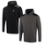 Island Green Mens Performance Hoodie - IGSWT2130 - Black/Charcoal