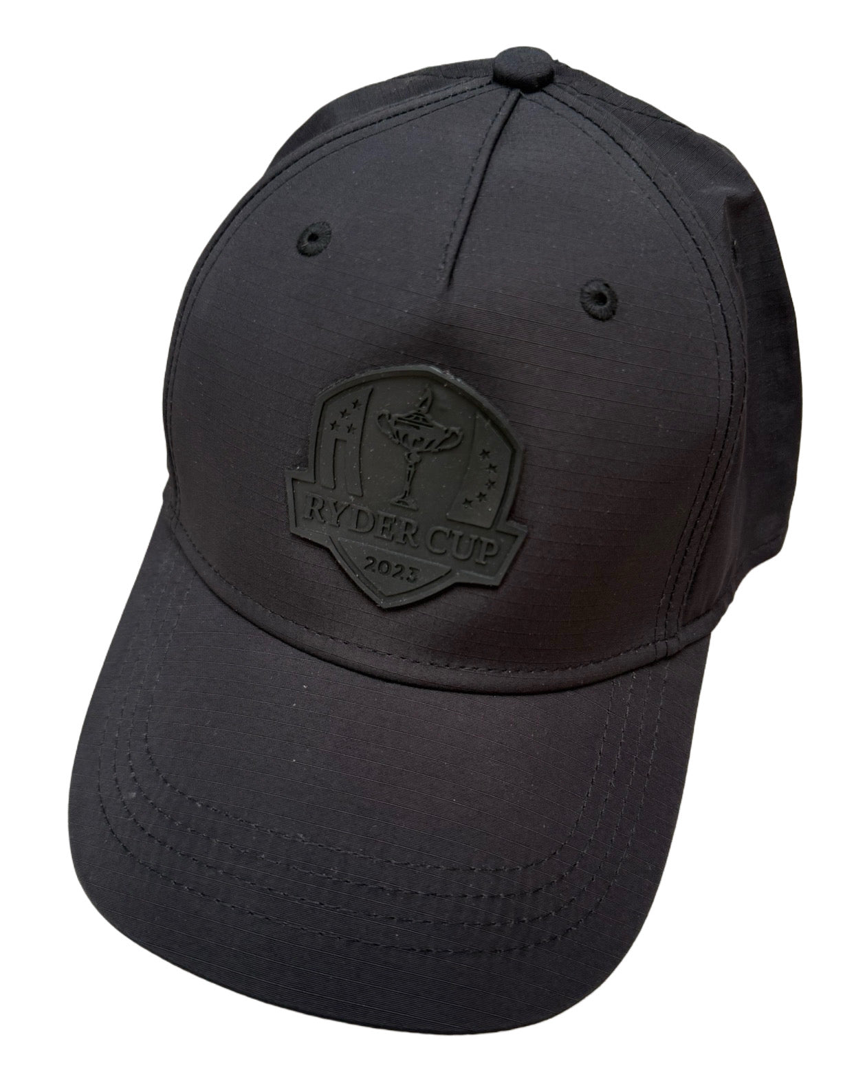 2023 Ryder Cup Tonal Range Ripstop Cap - Black⛳️