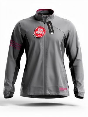 ADIDAS GORE WINDSTOPPER TECHNICAL JACKET GREY/BLACK (MEDIUM ONLY)