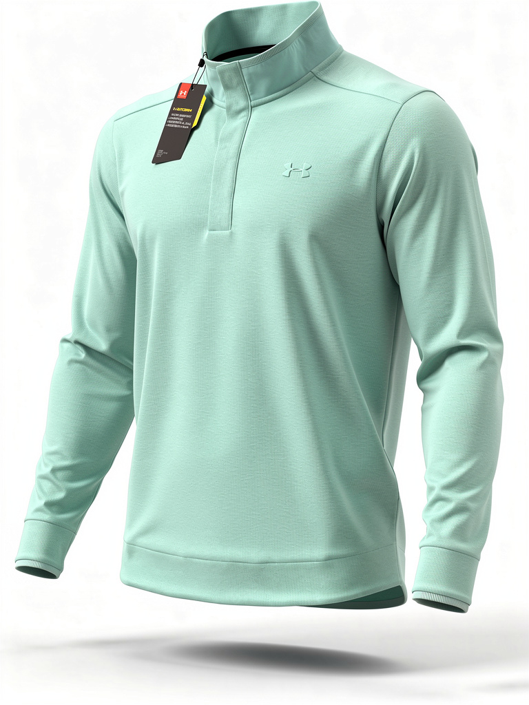 Under Armour Men's Storm Sweaterfleece Snap Mock  (832)⛳️ LARGE ONLY