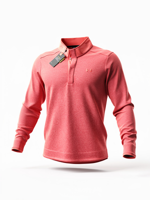 Under Armour Men's Storm Sweaterfleece Snap Mock  (832)⛳️ LARGE ONLY