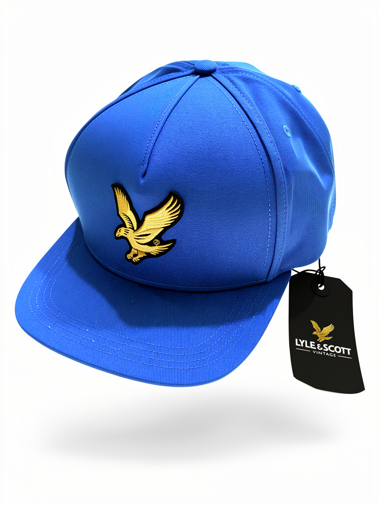 Lyle & Scott Eagle Cap Bright Royal Blue HE1002A