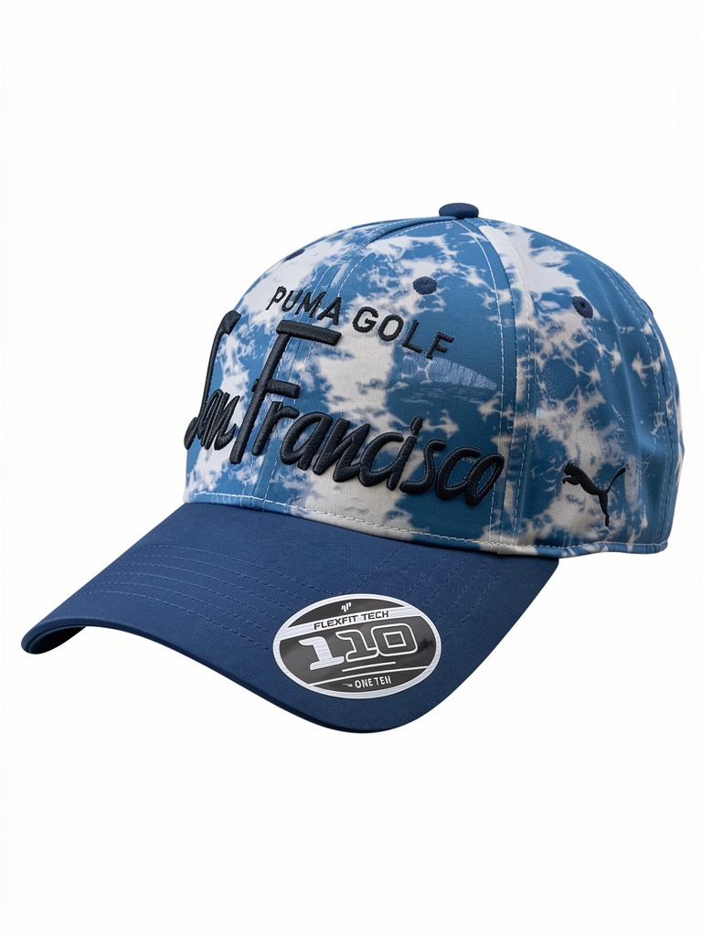 PUMA GOLF ONE TEN FLEX FIT HAT SAN FRANCISCO LIMITED EDITION
