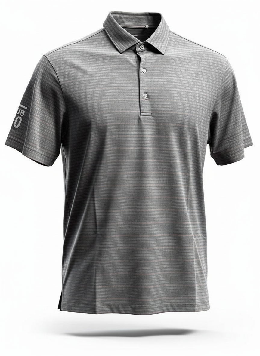 2025 Sub70 Tour Classic Polo Stripe #13 Dark Grey⛳️