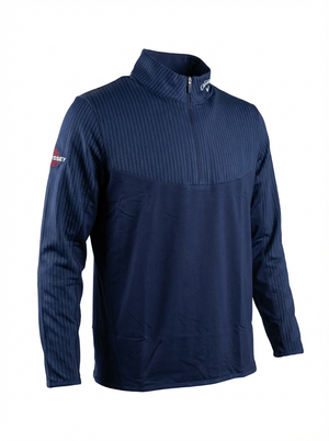Callaway Mens Odyssey Long Sleeve 1/4 Zip Golf Chillout - Peacoat - CGKSB0B0 ⛳️XL ONLY