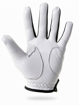 Snake 100% Cabretta Leather Gloves - White/Black  Left & Right Hand Glove (4 for £10)