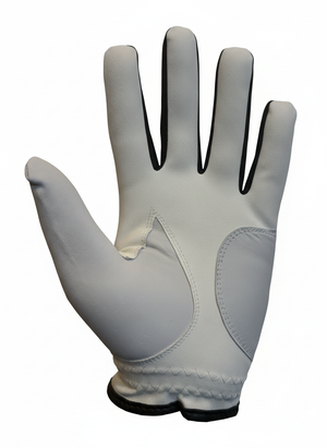 2026 Silver V Soft Premium Half Leather Half All Weather Glove L/H