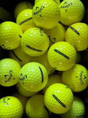 Callaway Supersoft Grade A Balls (1 x Dozen) WHITE/YELLOW