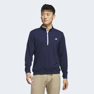 Adidas Core Lightweight Zip Neck Sweater  Collegiate Navy