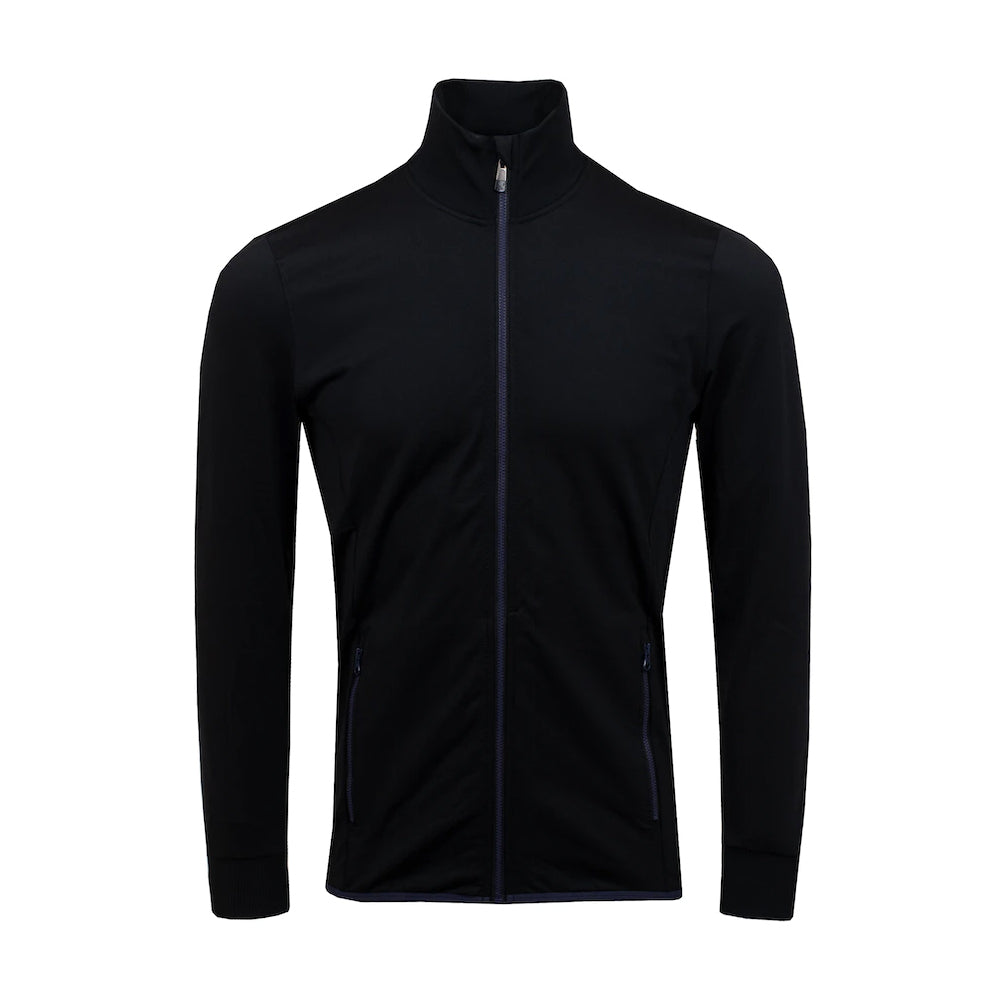 Lyle & Scott Tech Full Zip Midlayer - True Black (20967)⛳️