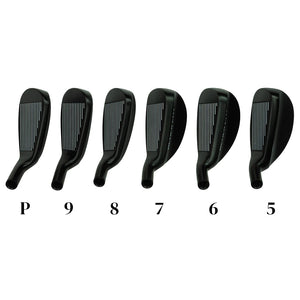 LYNX Black Cat Fat Back Hybrid Irons (5 - PW) GRAPHITE SHAFTS