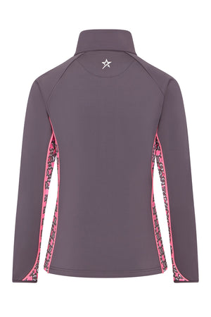 Swing Out Sister Maisy 1/4 Zip Tech Neon Pink