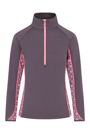 Swing Out Sister Maisy 1/4 Zip Tech Neon Pink