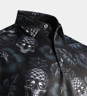 DRUIDS PINEAPPLE SKULLZ 2.0 POLO