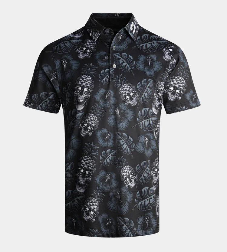 DRUIDS PINEAPPLE SKULLZ 2.0 POLO