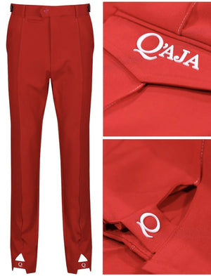 Q'aja Florence Premium Golf Trousers  White or Red Long /XL LEG