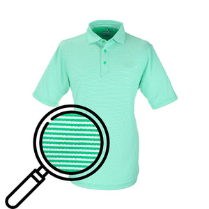 Ahead Men's Golf Polo - Thin Stripe  (QD76)