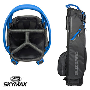 Skymax Blizzard Lightweight 4-Way Stand Bag Black/Blue