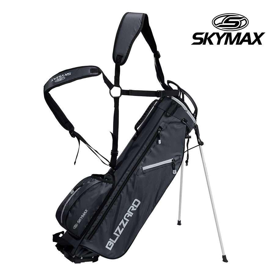 Skymax Blizzard Lightweight 4-Way Stand Bag Charcoal/Grey