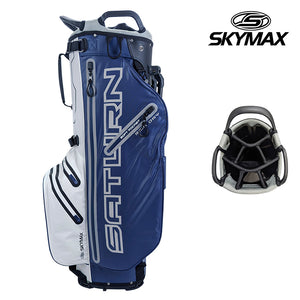 Skymax Blizzard Lightweight 4-Way Stand Bag Navy/Grey/White