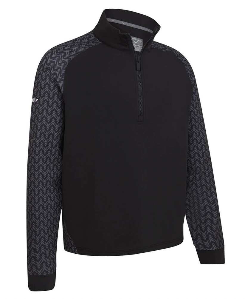 Callaway Golf Mens 2023 Quarter Zip Odyssey Moisture Wicking