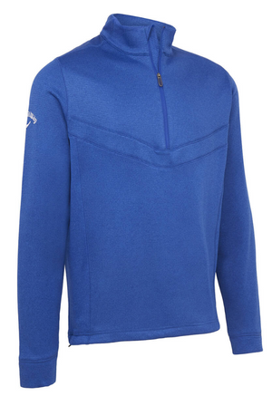 Callaway Golf Mens 2023 Waffle Quarter Zip Swingtech Thermal Pullover Sweater - CGKFC010