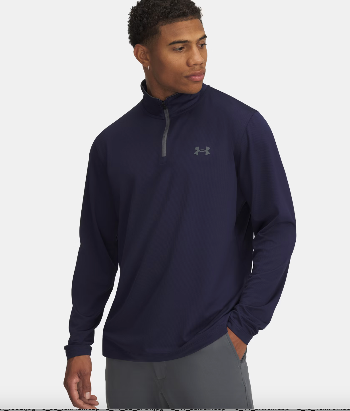 Under Armour Men's Match Play Midnight Navy 1/4 Zip (358-410)⛳️