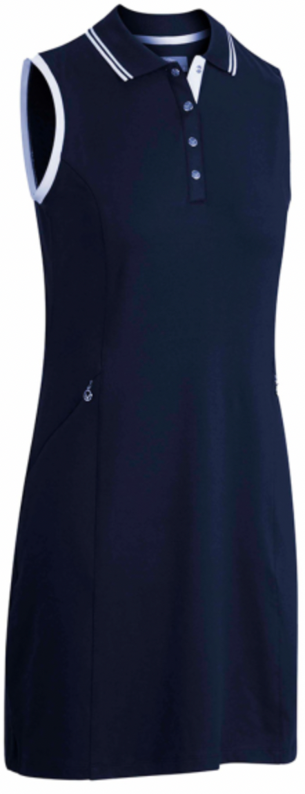 Callaway Ladies Sleeveless Polo Dress - Peacoat - CGQS9000⛳️