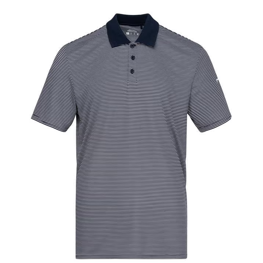 Men's striped golf shirts clearance