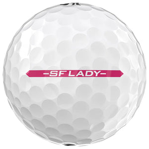 Srixon Soft Feel 2025 Ladies Golf Balls  Pure White / Dozen