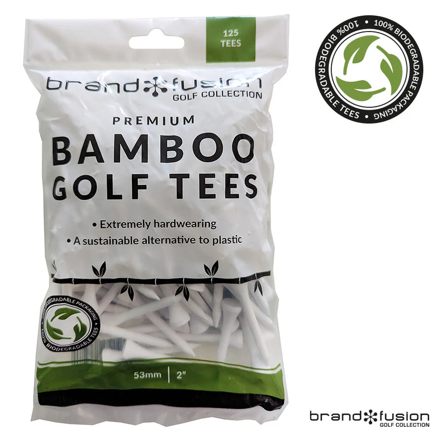 Brand Fusion Bamboo Golf Tees - Bulk Pack⛳️