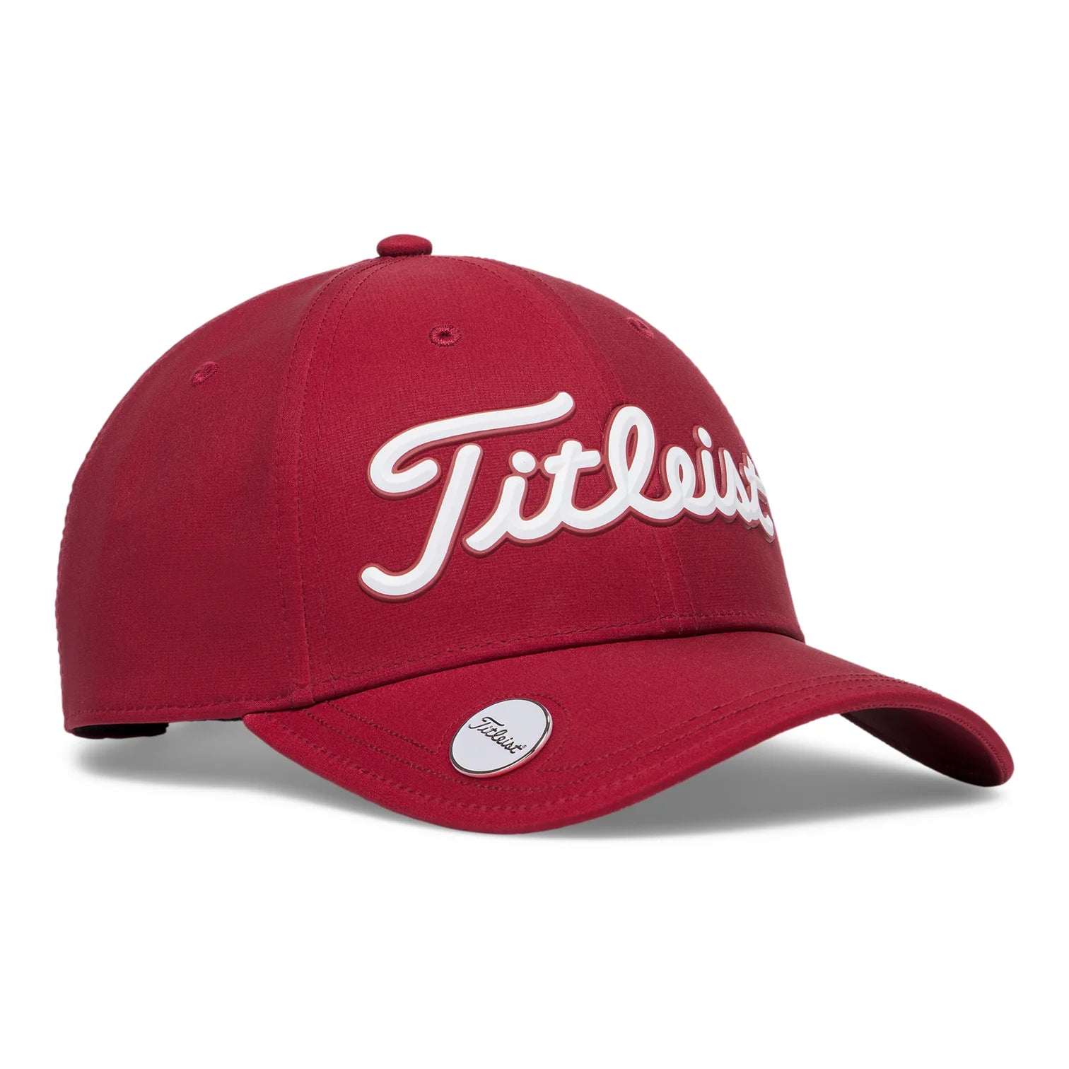 Titleist Players Ball Marker Golf Cap  Crimson/White