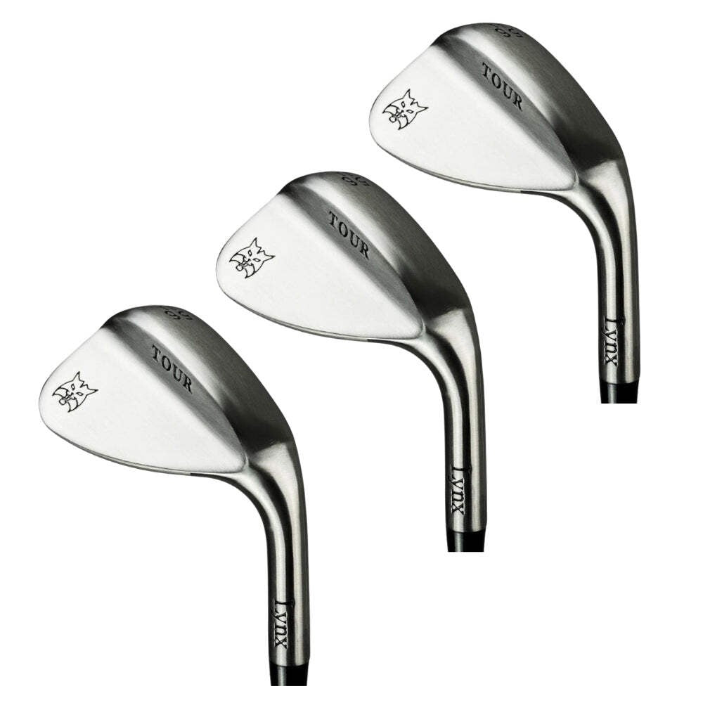 LYNX GOLF PREDATOR TOUR WEDGES - 3 WEDGE BUNDLE (52,56,60 DEGREE)