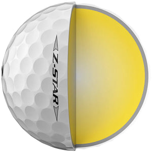 Srixon Z-STAR Golf Balls  Pure White / Dozen