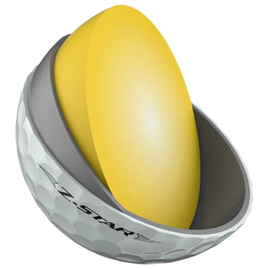 Srixon Z-STAR Golf Balls  Pure White / Dozen