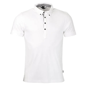 Abacus Mens Oliver Drycool Golf Polo White (Small Only)
