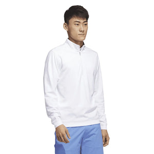 ADIDAS ELEVATED 1/4 ZIP GOLF MID LAYER