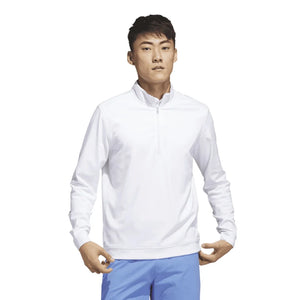 ADIDAS ELEVATED 1/4 ZIP GOLF MID LAYER