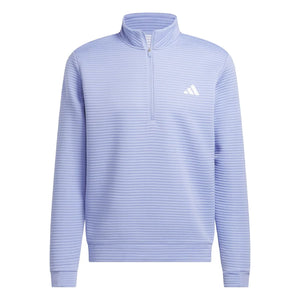 ADIDAS ULTIMATE365 DWR TEXTURED 1/4 ZIP GOLF MID LAYER IL0561