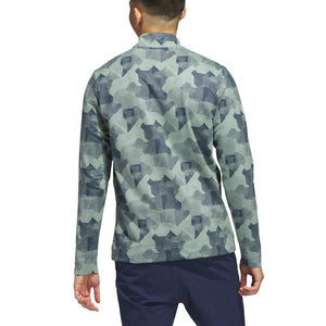 Adidas Mens Go-To Printed 1/4 Zip Pullover IK3029 (LARGE ONLY)