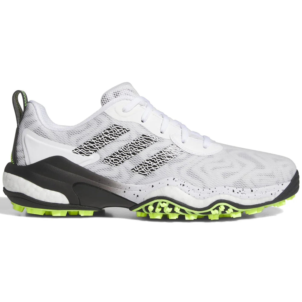 Adidas CODECHAOS '25 Spikeless Waterproof Shoes - Ftwr White/Core Black/Lucid Lemon UK 9 ONLY