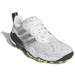Adidas CODECHAOS '25 Spikeless Waterproof Shoes - Ftwr White/Core Black/Lucid Lemon UK 9 ONLY