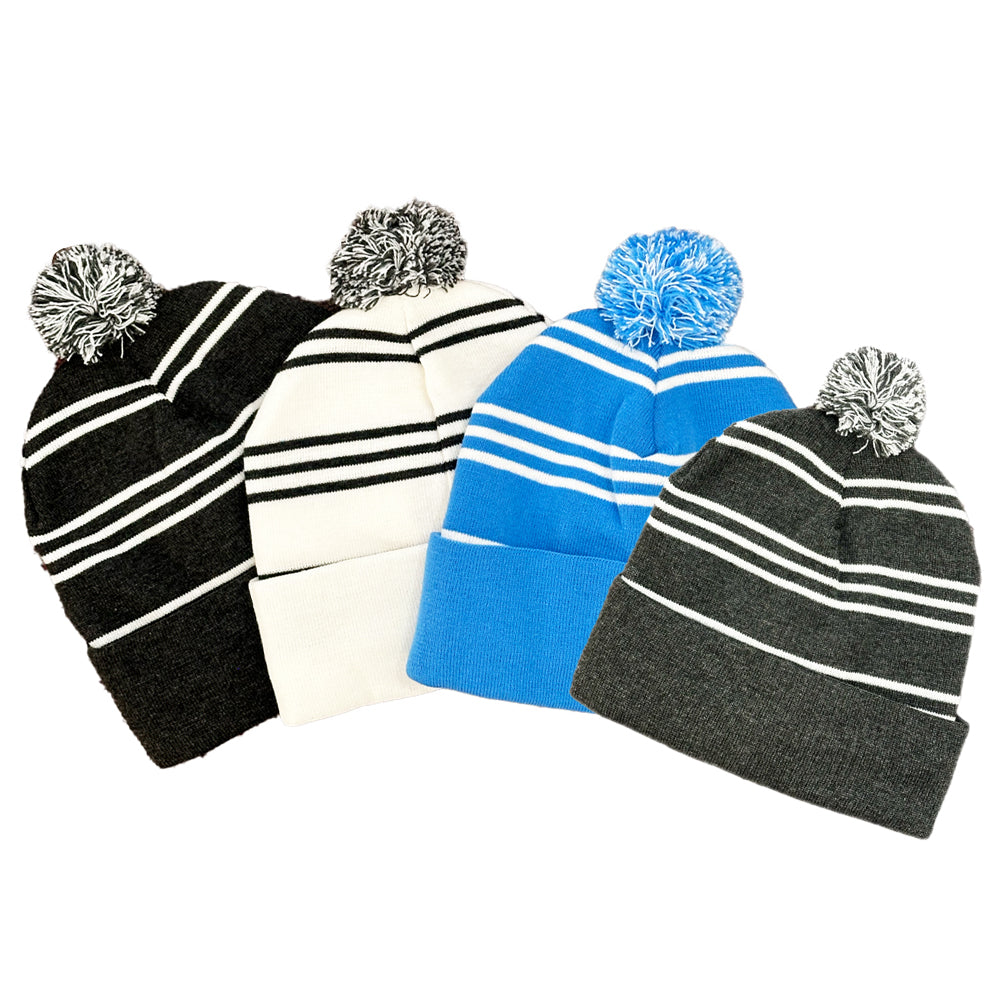 Level 4 Men's Knitted Bobble Hat⛳️