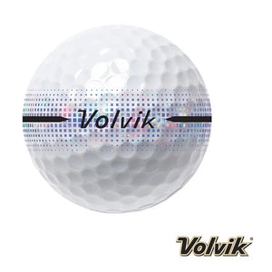 Volvik AXIA Golf Balls – Lumina & Hologram 3 Piece High Visibility Performance Balls