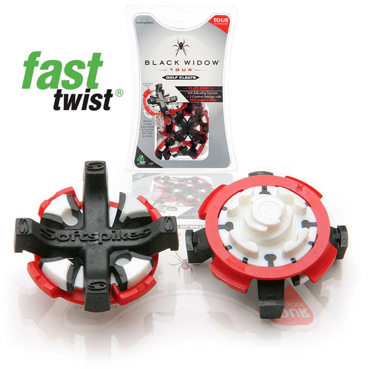 Black Widow Tour Golf Cleats Fast Twist