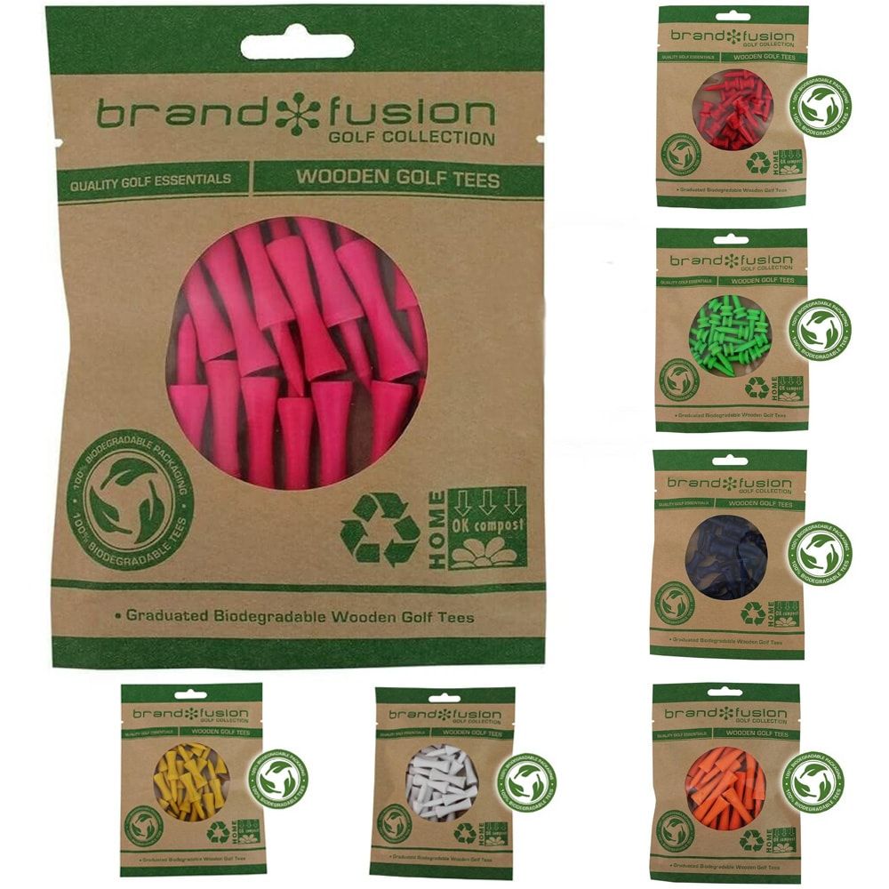 BRAND FUSION BAMBOO GRADUATED CASTLE GOLF TEES⛳️