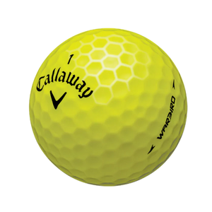 CALLAWAY WARBIRD GRADE A BALLS (1 X DOZEN)WHITE/YELLOW